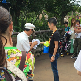 ディズニーシーのファンカストの画像