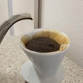 コーヒーを淹れてみたの画像