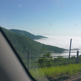 日勝峠　雲海の画像