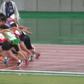 男子６年1000m２組目①の画像