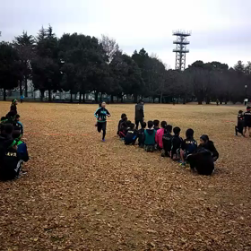 10色リレー黄緑チーム側から②の画像