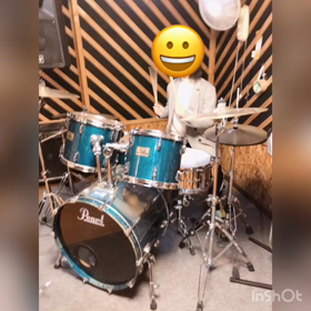 ドラム遊びの日の画像