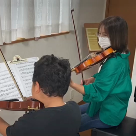 バイオリン生徒さん小1Tくん！習い始めて1年半の画像