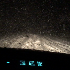 雪が・・・の画像