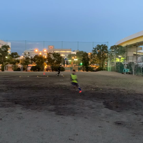 今日の練習の画像