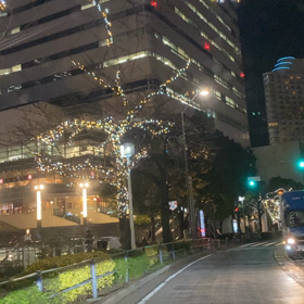 みなとみらいを走っての画像