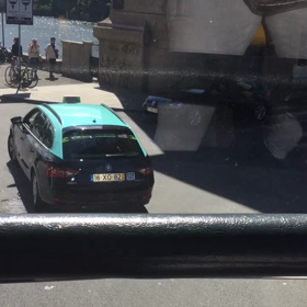 動画 ポルトを走る自転車 危ない！の画像