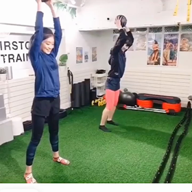 綺麗なボディラインを目指す女性のパーソナルトレーニング⑤の画像