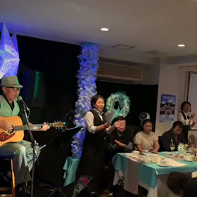 マルシェ・デ・ラ・マー実行委員会より クリスマス チャリティーレストラン＆ライブ  動画配信の画像