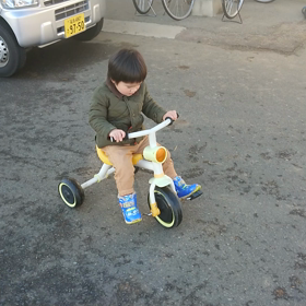 三輪車♪の画像