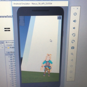 疲れたらUnityちゃんに癒やしてもらうの画像