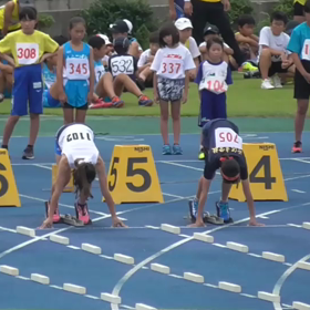 女子100ｍビデオ動画⑫の画像