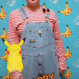 ピカチュウと遊びました(#^.^#)の画像