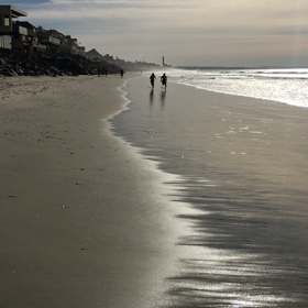 12月の海の画像