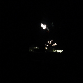昨日の花火の画像