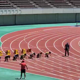 クラブ交流6年女子100m⑤の画像