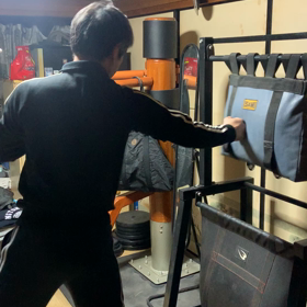 砂袋鍛錬の画像