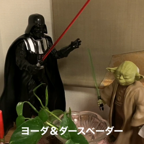 我が家のスターウォーズの画像
