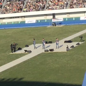 わたしの「雨あがりのステップ」前半の画像