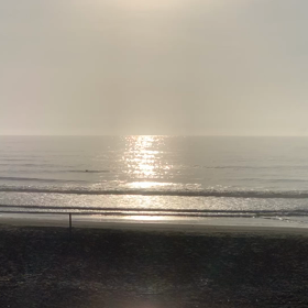 7月24日千葉北、東浪見の朝の波の画像