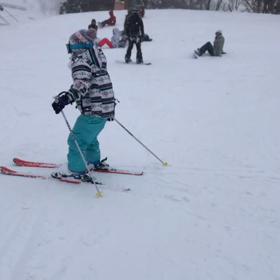 はじめてのスキーの画像