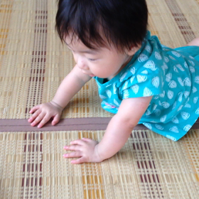 ずり這い。の画像