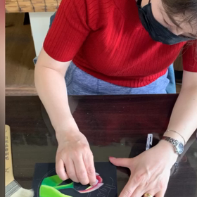 チョークアート二回目の画像