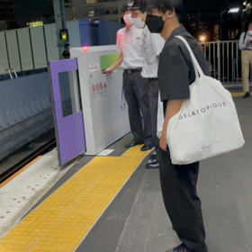 ホームドア異常信号の画像