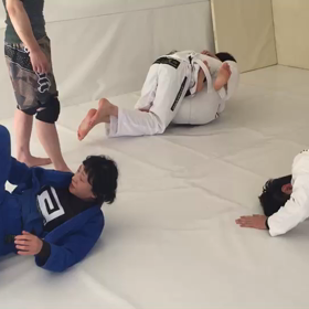 自分の技の練習の画像