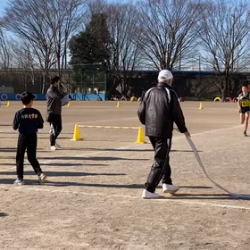 東金子駅伝（アンカー区間）優勝争い④の画像
