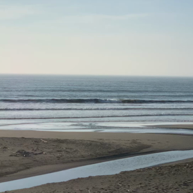 7月10日千葉北、東浪見の朝の波の画像