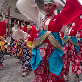 よさこい祭り～(^-^)/の画像