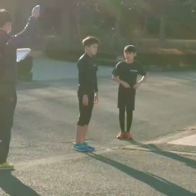 男子選考会スタート地点⑫の画像