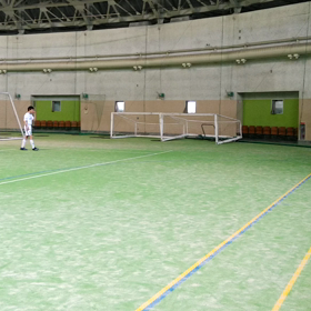 三笠ドーム交流戦動画　シュンタヘディングシュートの画像