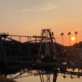 ジェットコースターの画像