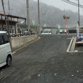 雪が❗️の画像