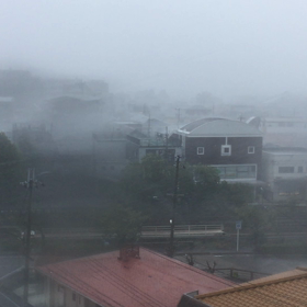 台風通過中。。。の画像