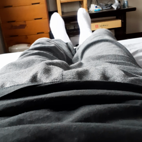 筋トレ。右足３０回。の画像