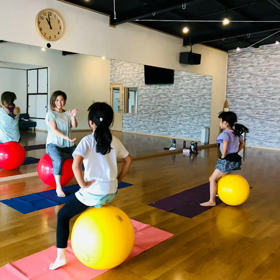 7月24日 キッズバランスボール 工作イベントレッスンの画像