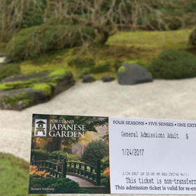 ポートランドジャパニーズガーデン。の画像