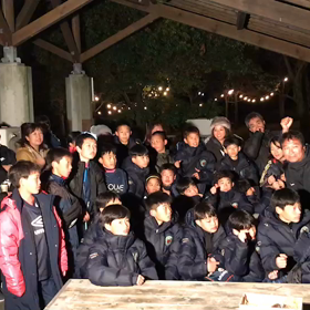 韓国議政府新谷初等学校サッカー部のみんなと焼肉パーティーの画像