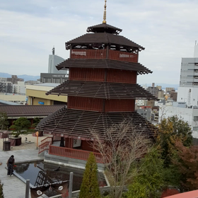 大分市内一望。の画像