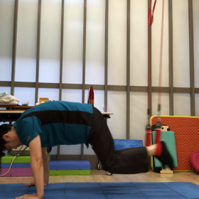 トレーニングメニュー（腹筋群）レベル3の画像