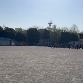 卒団式　10色リレー④の画像