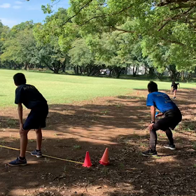 クラブ交流リレー練習⑤の画像