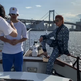 Austin Mahoneと俺のコラボ新曲MV撮影☆の画像
