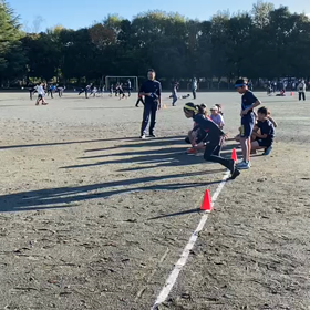 A・B対抗ミニ駅伝①の画像