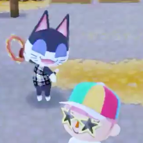 どうぶつの森のビンタはノリノリ♪の画像