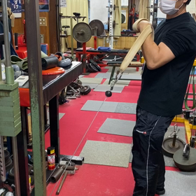 ポパイと垣本君の補強の画像