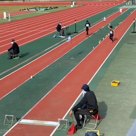 チャレンジカップ男子走り幅跳び①の画像